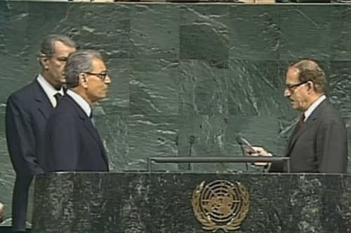 Boutros Boutros-Ghali (Egypt) Appointed as the Sixth Secretary-General of the United Nations