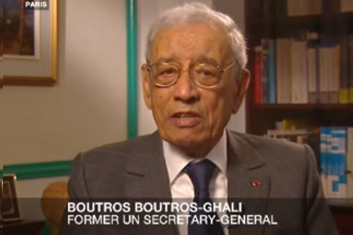 Frost over the World - Boutros Boutros-Ghali - 04 Sept 09